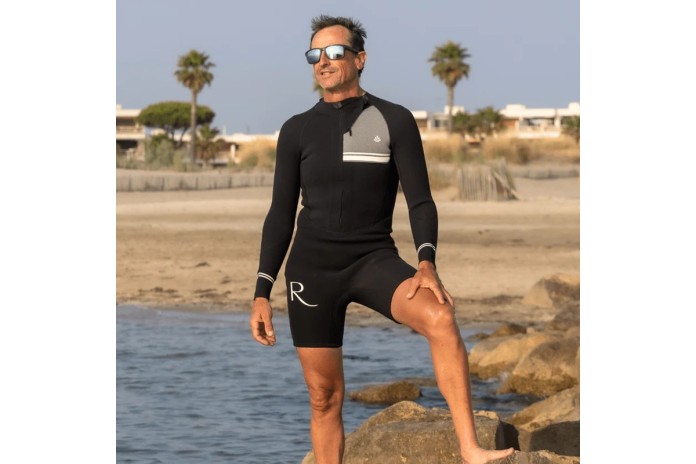 SAINT JACQUES Shorty Rivage 4/3mm Double Zip Homme