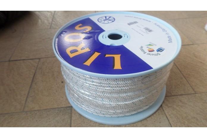 Liros Magic Bout High Trimm Blanc et Bleu 4mm