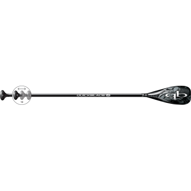 quickblade paddle UV hybrid hex flex vario