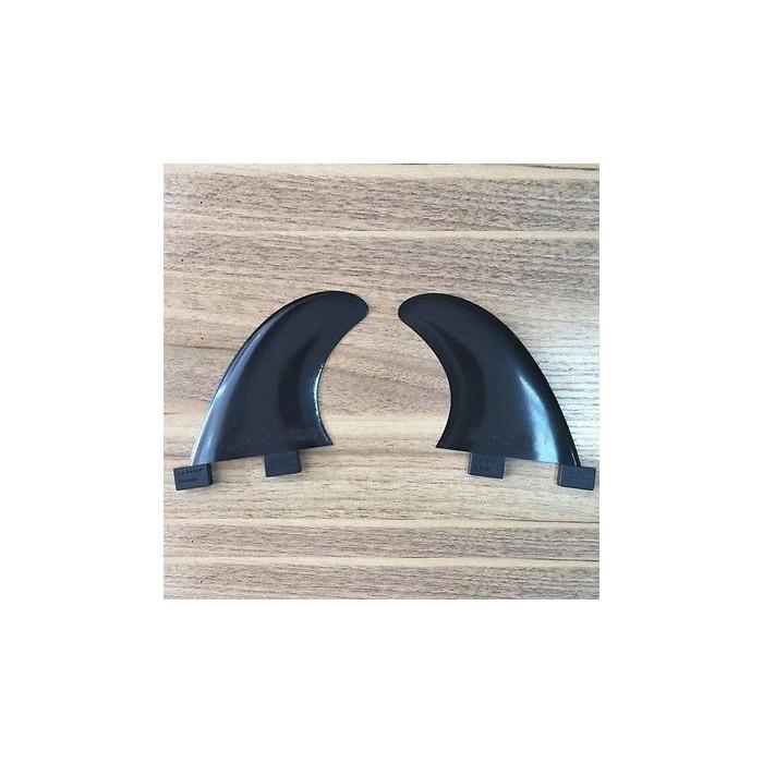 FCS twin GL side bites fin set glass flex