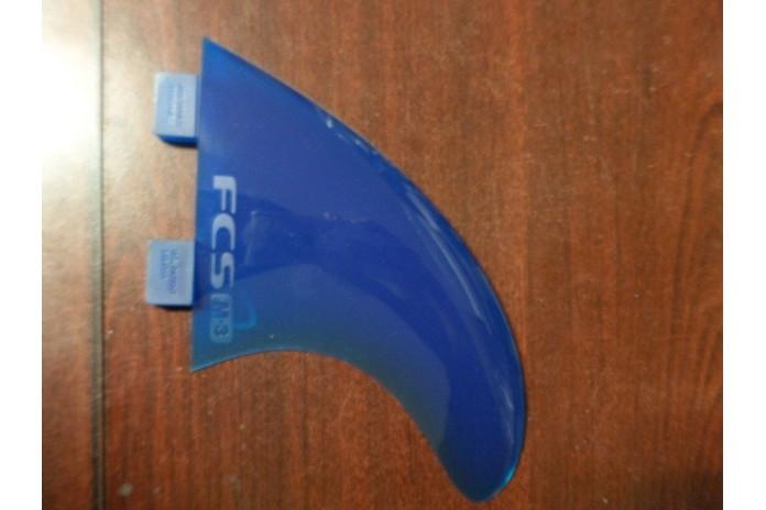 FCS M-3 Twin Fin Set softflex blue/smoke