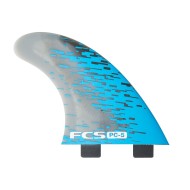 FCS PC-5 BLUE SMOKE TRI RETAIL FINS