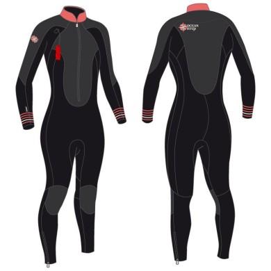 OCEANSTEP steamer Femme FZ 4/3mm