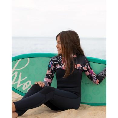 Roxy Girl Popsurf FZ GBS manches longues 3/2mm