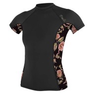 O'neill Side print femme manches courtes rash guard O'neill Side print femme manches courtes rash guard