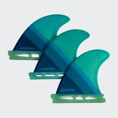 F-ONE Future set tri-fins Flow XS