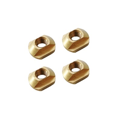 DUOTONE Brass TrackNut x4 M8