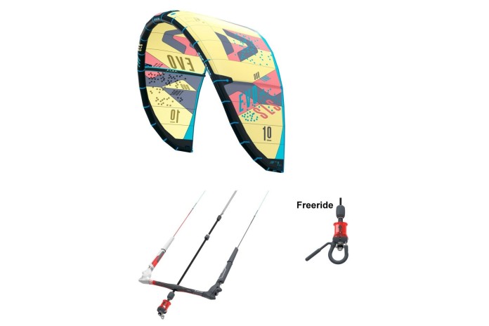 Duotone EVO SLS 2023 + click barre 2022 + hook