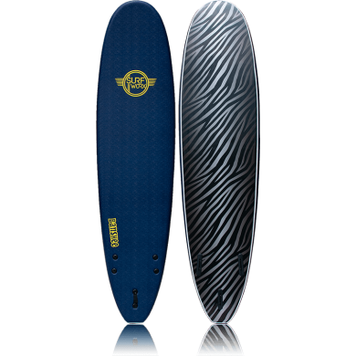 ALDER Surfworx Banshee Mini Mal 86 Litres Bleu Marine 8'0" 22" - Occasion