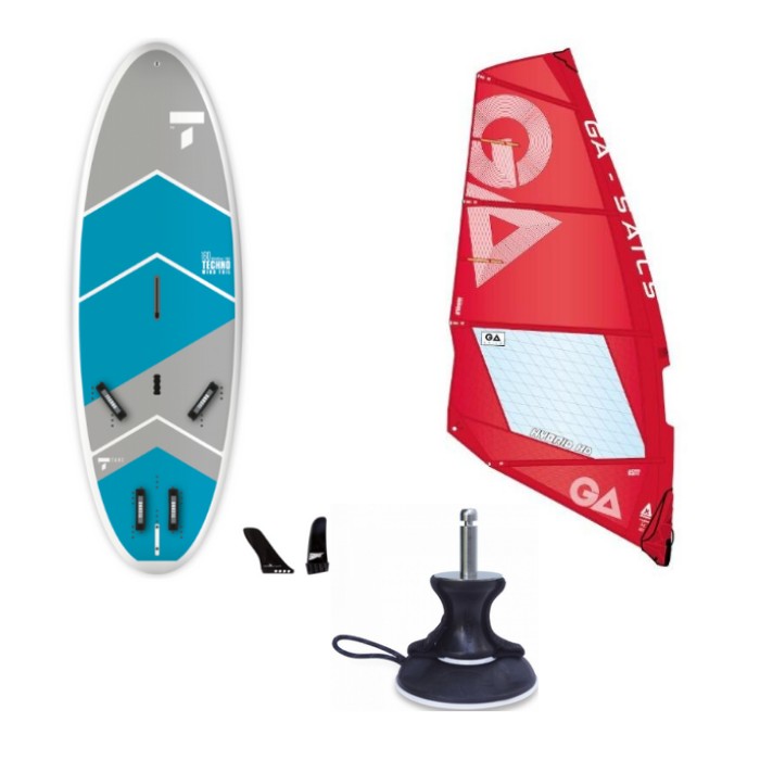 PACK Windsurf Tahe Techno 160 + Greement GA Hybrid + Pdm Nautix 2024