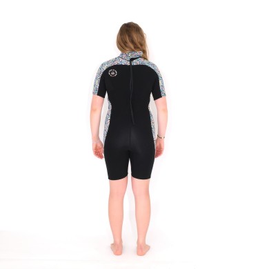 MELLOW SEA Anfibi Femme Shorty 2/2mm Double zip