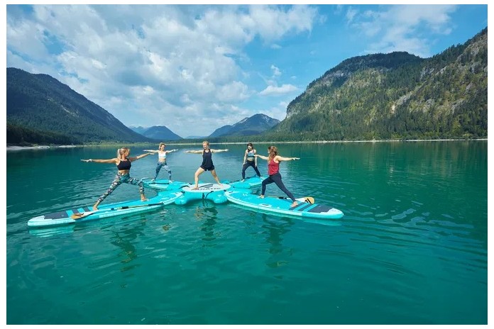 Fanatic I SUP yoga Fly Air Fit Platform EXPO