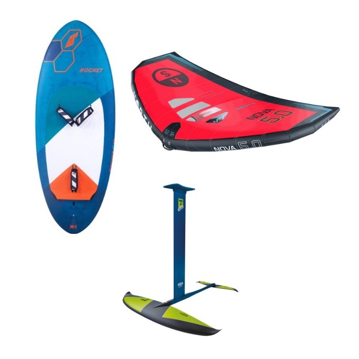 PACK Freeride TABOU Rocket Wing MTE + NORTH Nova + Tahe Aquilon
