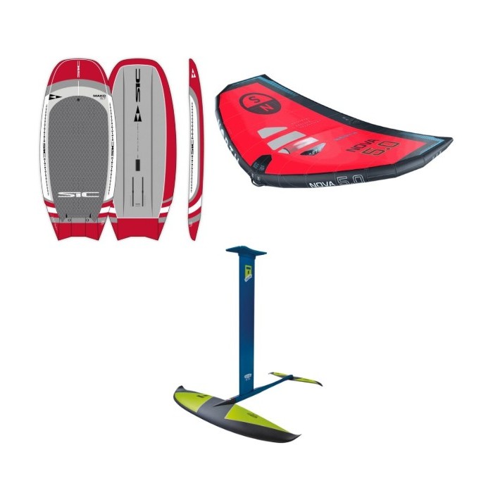 PACK Freeride SIC Mako + NORTH Nova + TAHE Aquilon