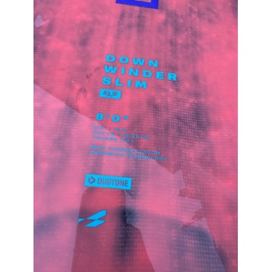 Duotone Downwinder Slim SLS 2025 8'0 - 18.5" - 100L - Occasion Duotone Downwinder Slim SLS 2025 8'0 - 18.5" - 100L - Occasion