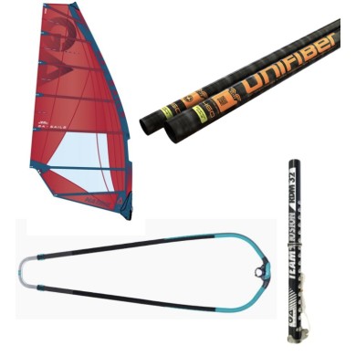 PACK GAASTRA Matrix  + DUOTONE Silver + UNIFIBER Elite C100 + GA Extension Alu