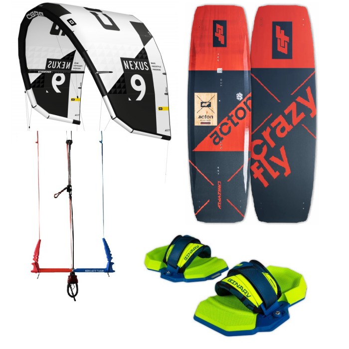 PACK Core Nexus 2 + Crazy Fly Acton + Barre universelle